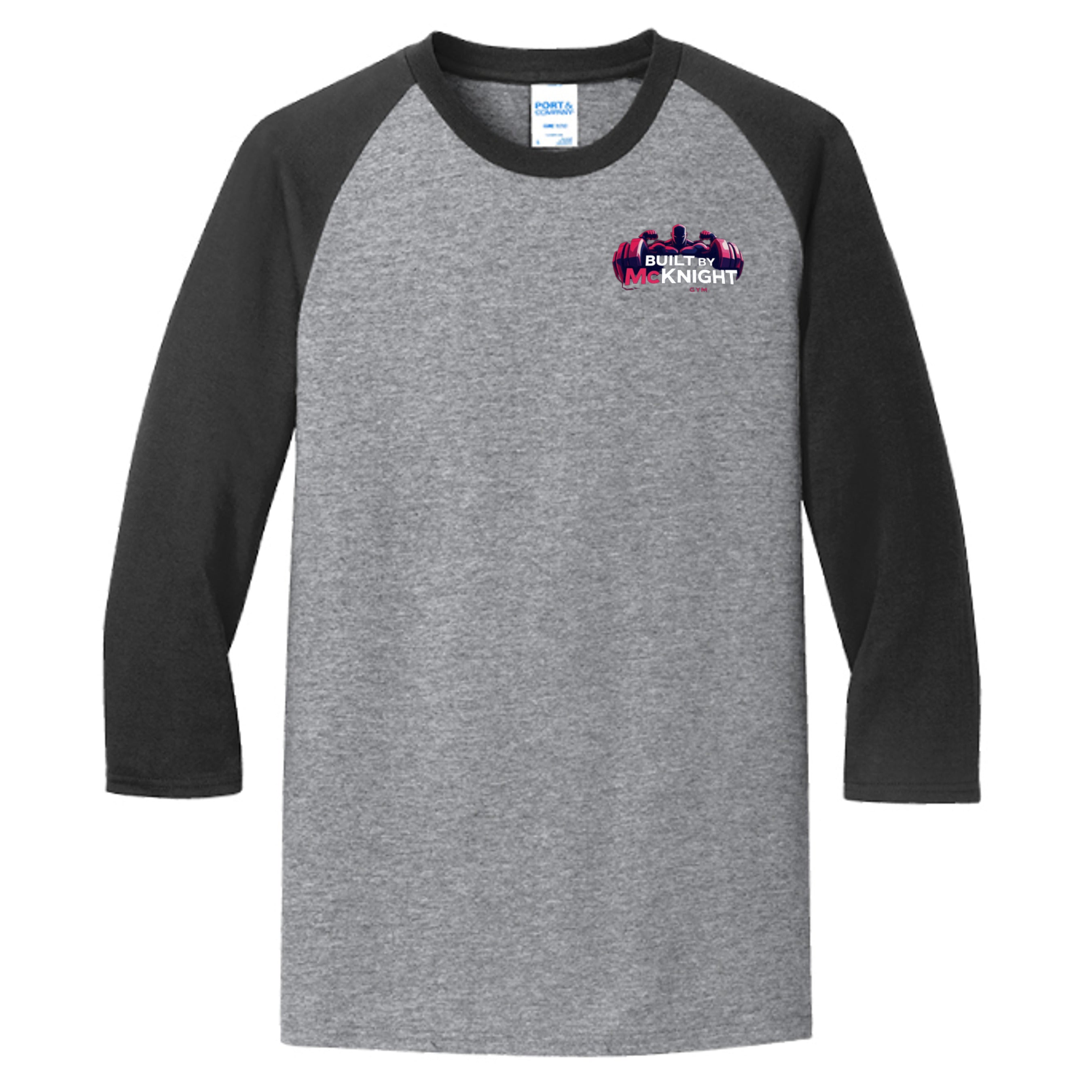 Athletic Heather/Jet Black - PC55RS - FRONT