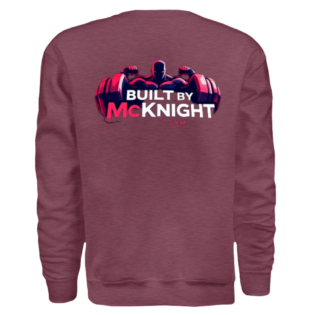 Heather Sport Dark Maroon - G180 - BACK